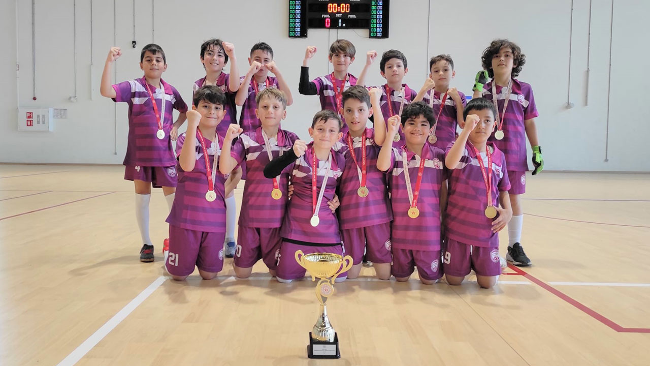 İlkokul Futsal Müsabakası'nda Birincilik görseli