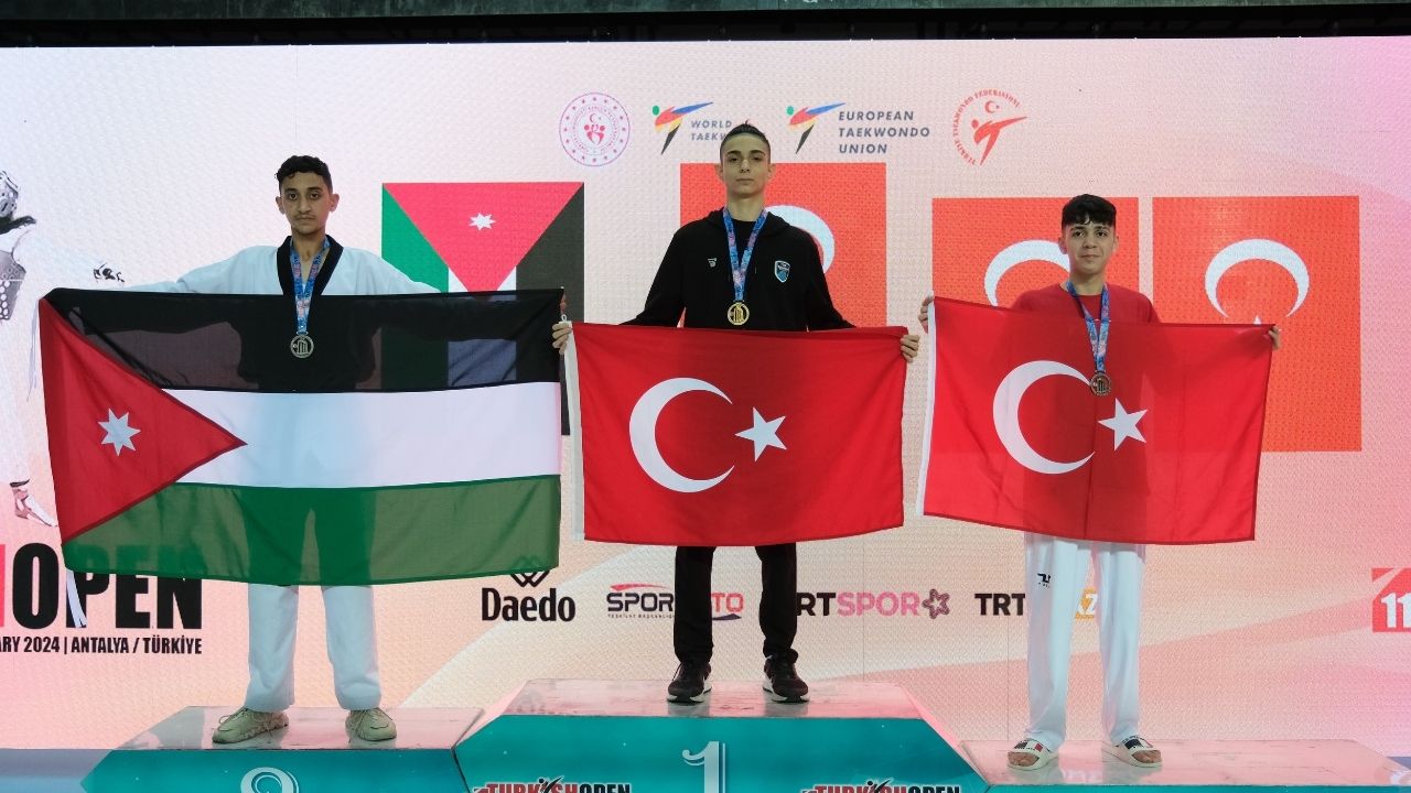 11. Uluslararası Türkiye Açık Taekwondo Turnuvası'nda Derece 