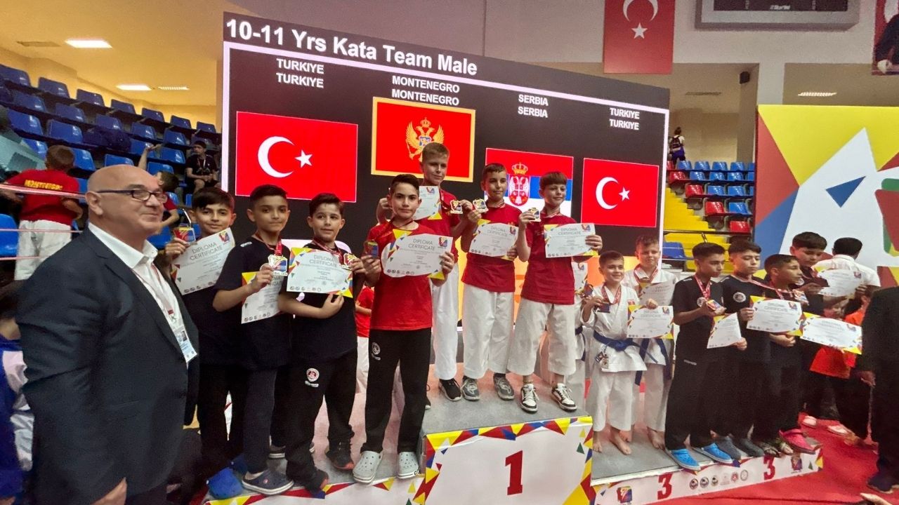 28. Balkan Karate Şampiyonası'nda Derece 