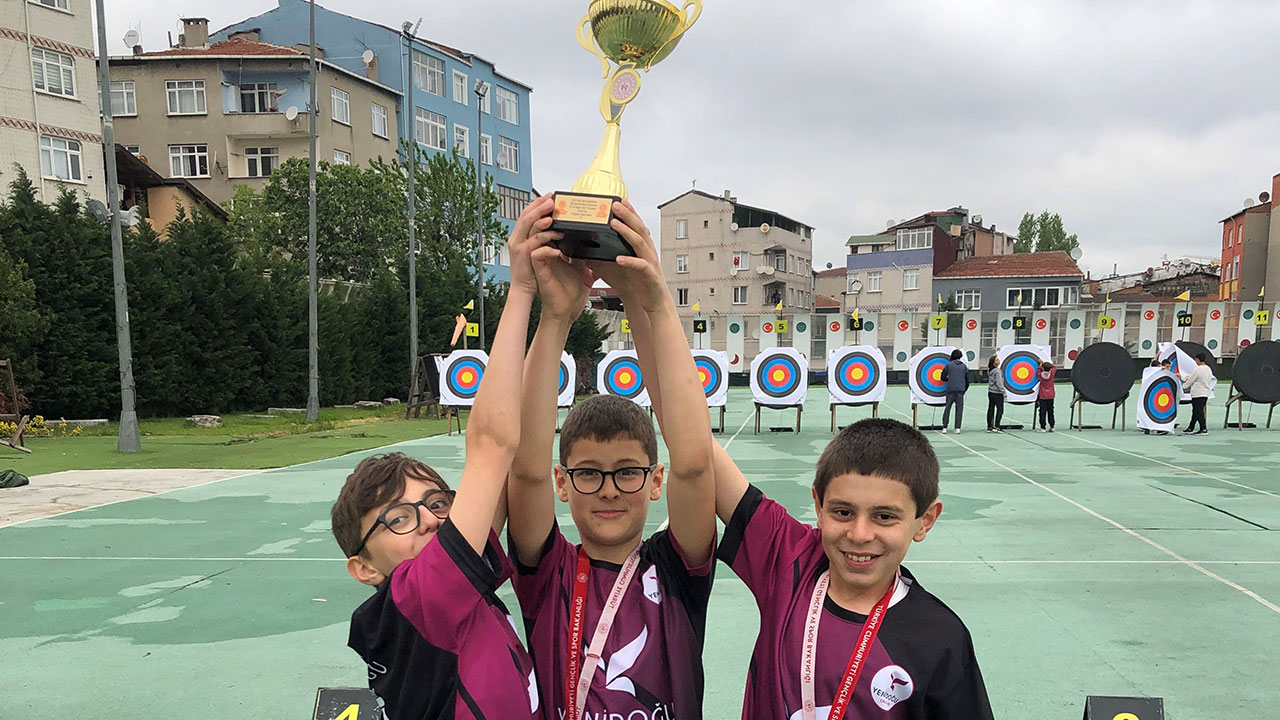2023 Okul Sporları İstanbul Okçuluk İl Yarışları'nda Derece