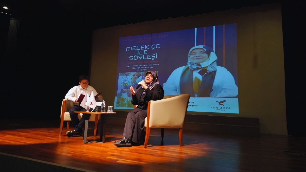 Okur Yazar Buluşmalarımızda Melek Çe Bizlerle