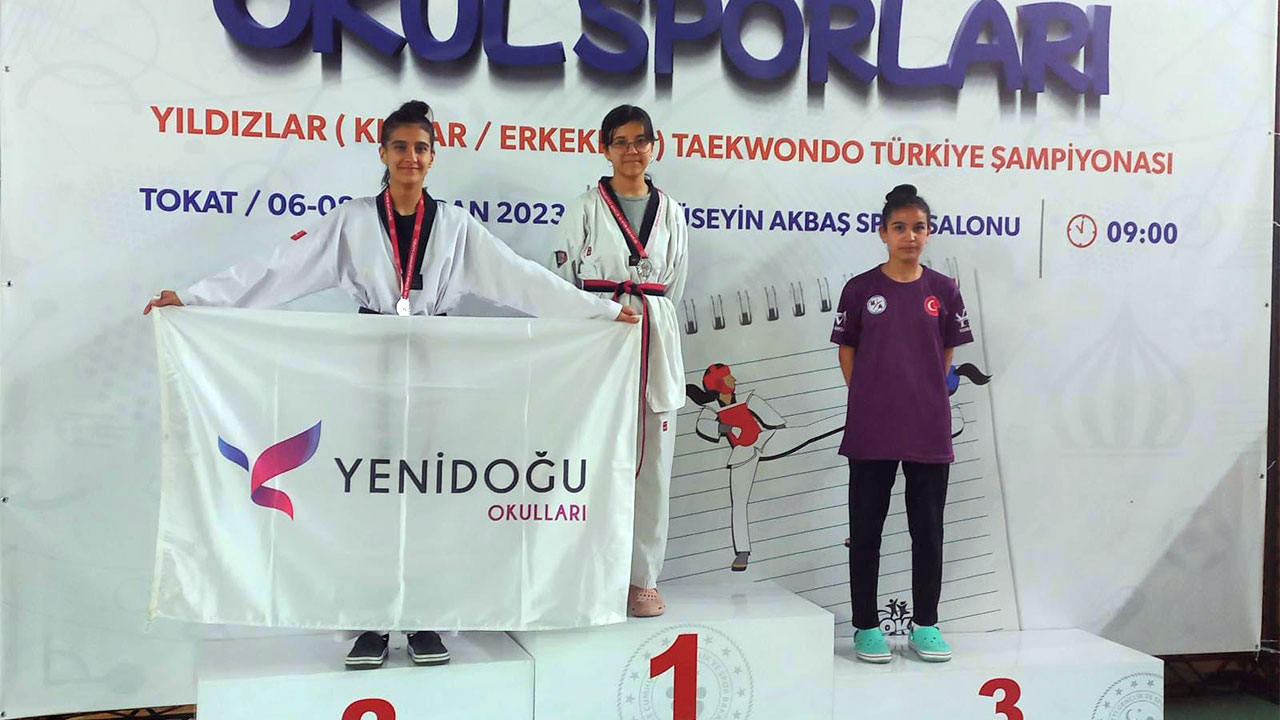 Taekwondo Türkiye Şampiyonası'nda İkincilik