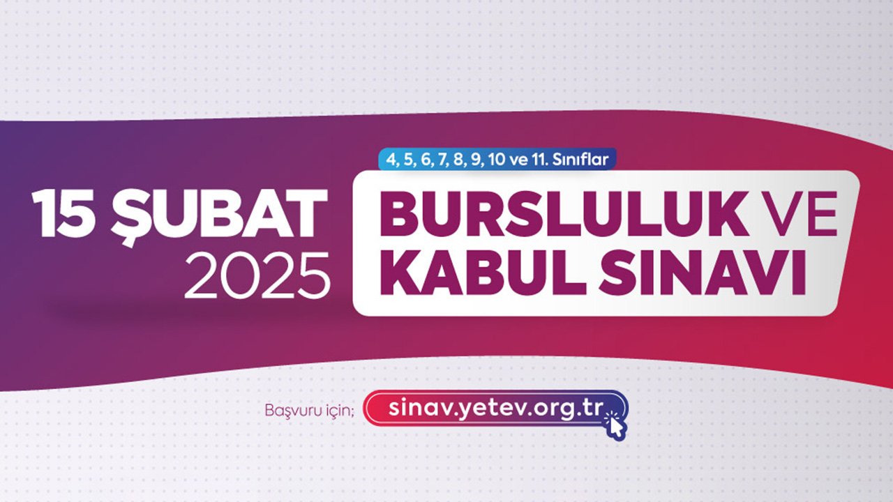 Bursluluk ve Kabul Sınavımızın Başvuruları Başladı!