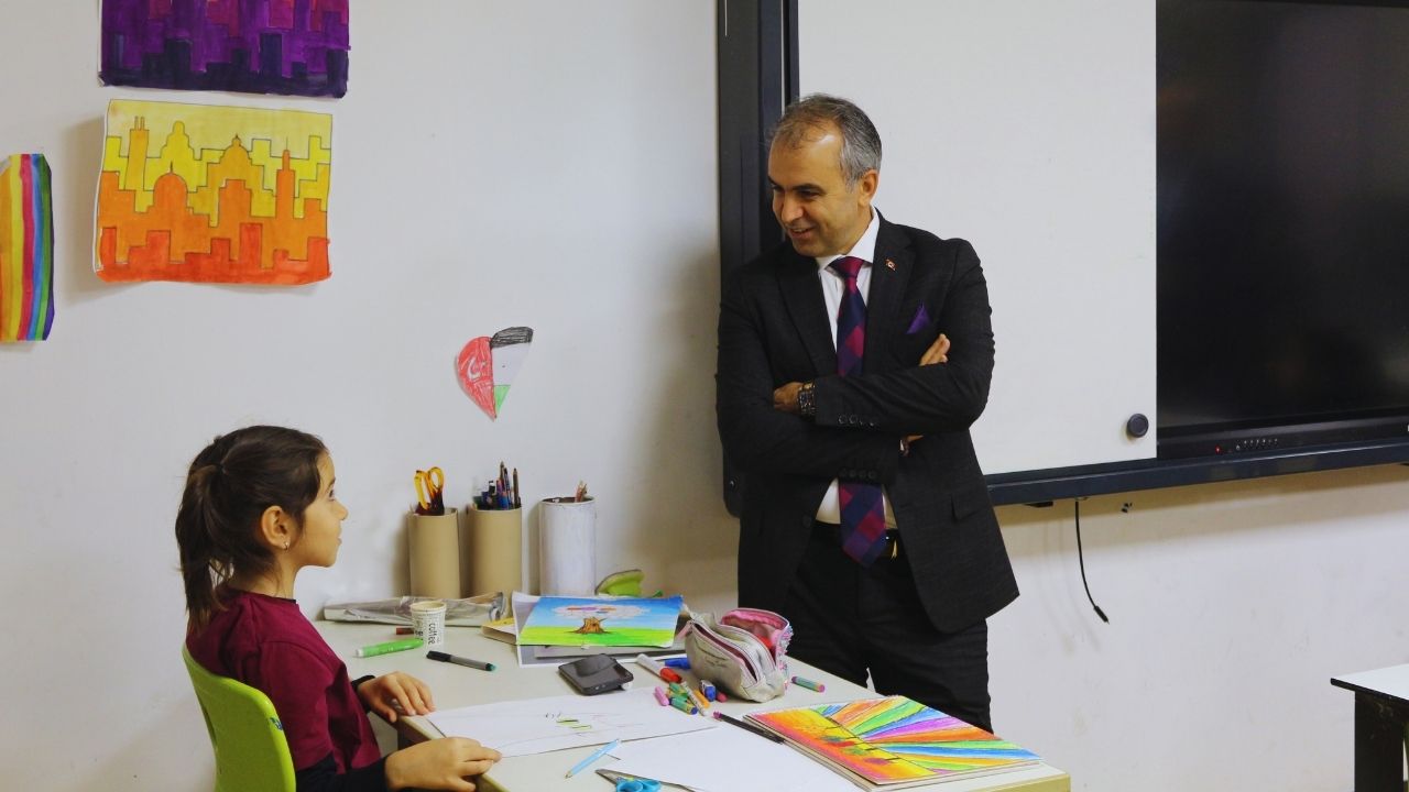 YETEV Okulları Genel Müdürü Kampüsümüzde